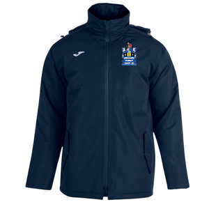 Redcar Town FC Coaches Fleeced Lined Bench Coat