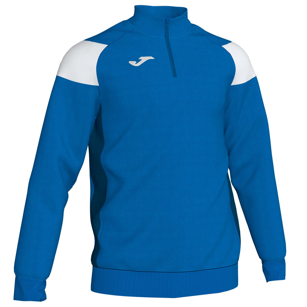 JOMA CREW III ROYAL/WHITE 1/2 ZIP